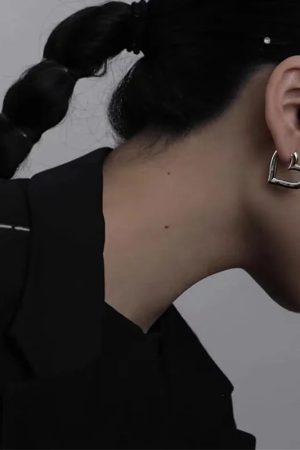 Open Heart Earrings
