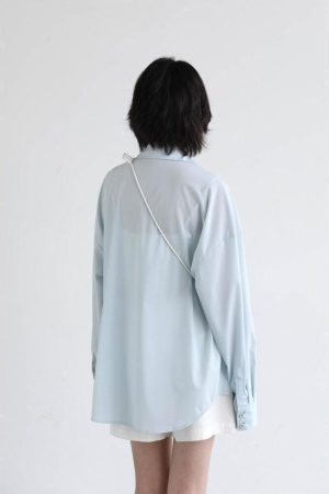 Oversized Poplin Shirt