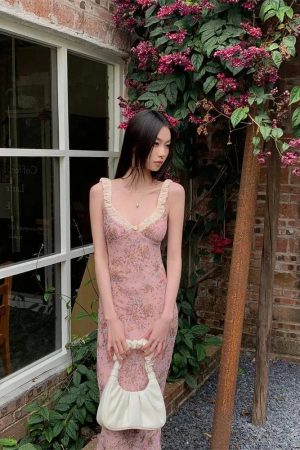 Pink Maxi Dress