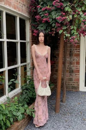 Pink Maxi Dress