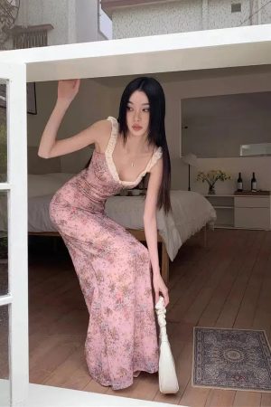 Pink Maxi Dress