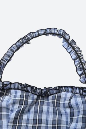 Plaid Corset Top