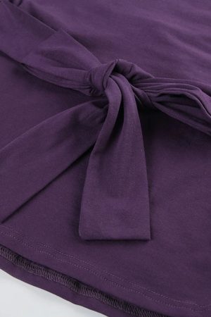 Plunge Tie Back Top