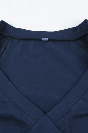 Plunge Tie Back Top