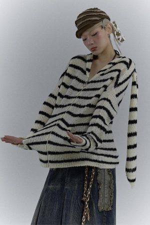 Rabbit Ears Hooded Cardigan Jacket