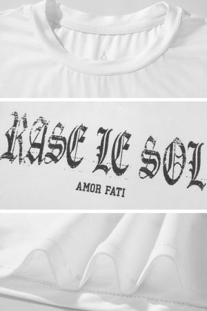 Rase le sol Deconstructed Double-Waistband White Cargo Trousers