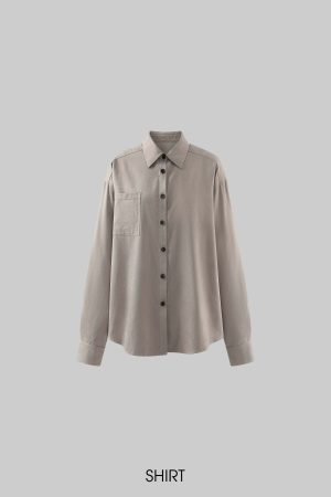 Rase le sol Relaxed Shirt and Wide-Leg Pants Set