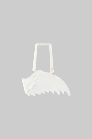 Rase le sol Sculptural Angel Wing Convertible Backpack & Crossbody
