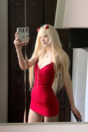 Rase le sol Spaghetti Strap Dress