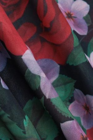 Red Rose Maxi Dress
