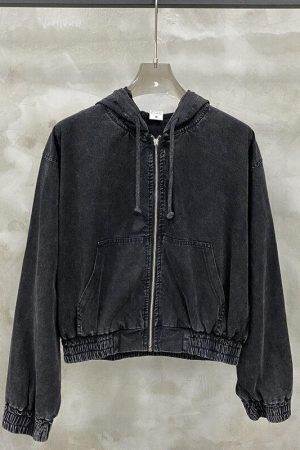 Retro Zip-Up Hoodie