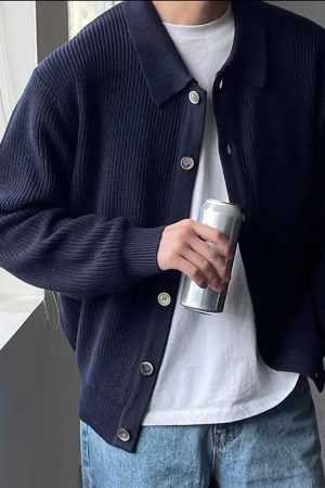 Ribbed Cardigan