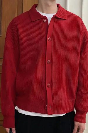 Ribbed Cardigan