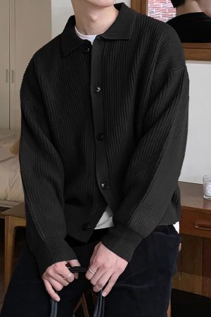 Ribbed Cardigan