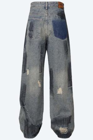 Ripped Denim Jeans