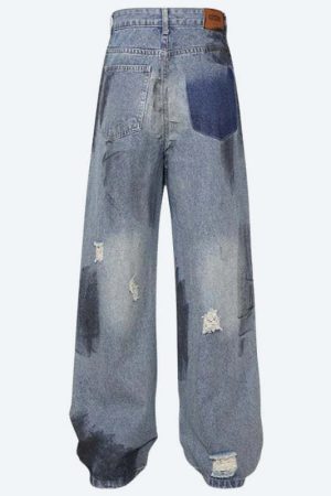 Ripped Denim Jeans