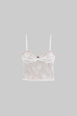 ROVENTE Lace Sheer Camisole