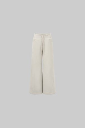ROVENTE Wide-Leg Drawstring Sweatpants