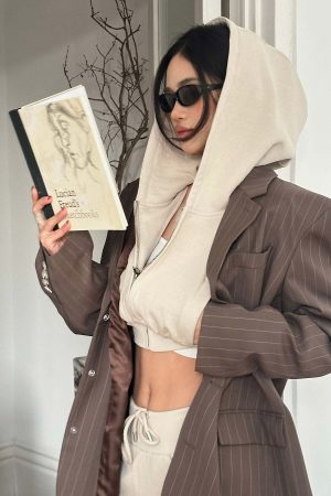 ROVENTE Wide-Leg Drawstring Sweatpants