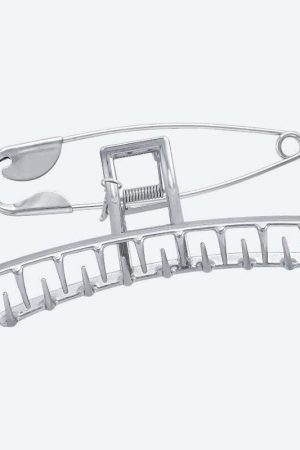 Safety Pin Hair Claw
