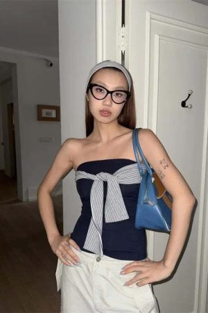 Shirt Tie Top