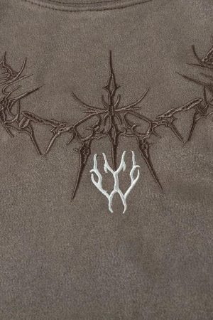 Sigilism Embroidered Sweater Vest