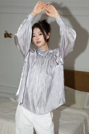 Silk Neck Tie Top