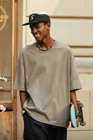 Skater Casual Basic Tee