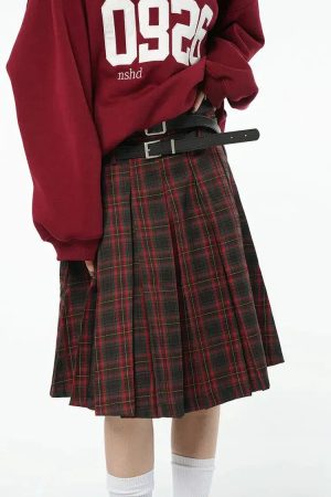 Skater Midi Skirt