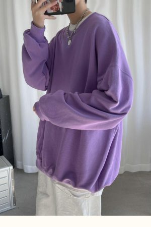 Soft Boy Basic Oversized Sweatshirt