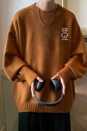 Soft Boy Bear Sweater