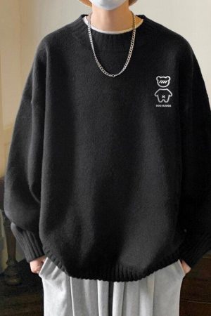 Soft Boy Bear Sweater
