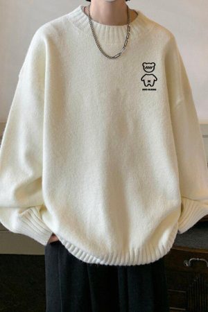 Soft Boy Bear Sweater