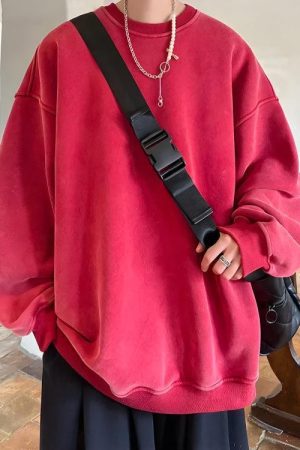 Soft Boy Casual Oversized Sweatshirt