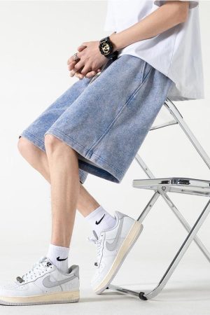 Soft Boy Drawstring Waist Sweatshort