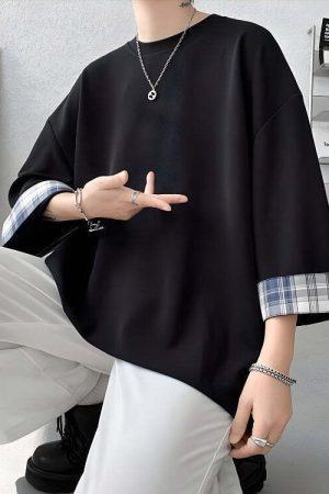 Soft Boy Oversize Detailed Tee