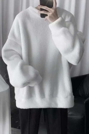 Soft Boy Oversized Teddy Sweatshirt