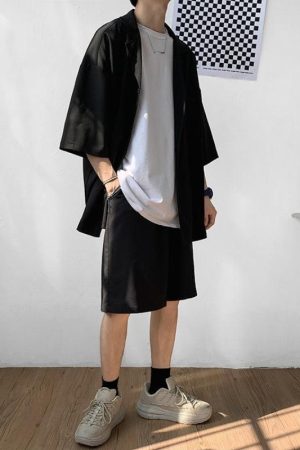Soft Boy Shirt and Shorts Two Piece Set