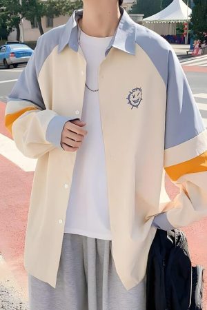 Soft Boy Smiley Pastel Shirt