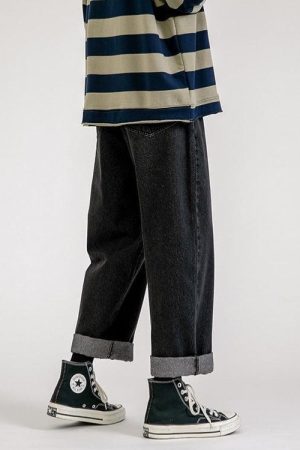 Soft Boy Washed Baggy Jeans
