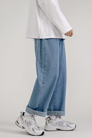 Soft Boy Washed Baggy Jeans