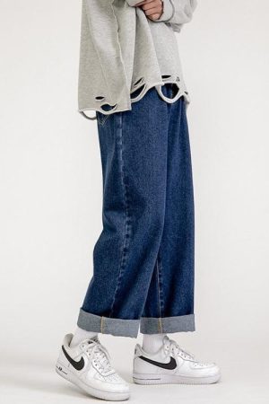 Soft Boy Washed Baggy Jeans