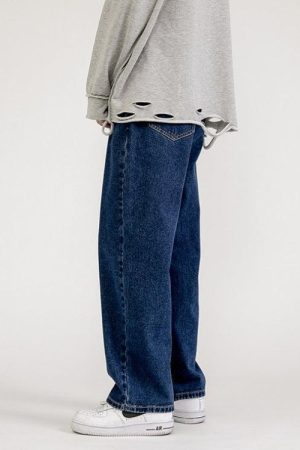 Soft Boy Washed Baggy Jeans