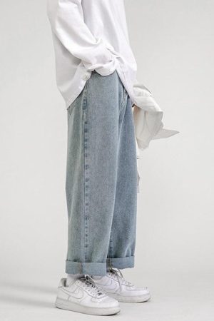Soft Boy Washed Baggy Jeans