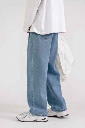 Soft Boy Washed Baggy Jeans