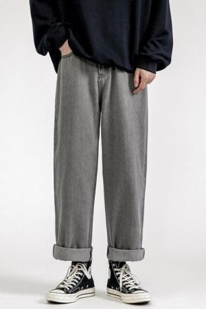 Soft Boy Washed Baggy Jeans