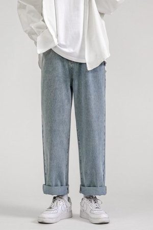 Soft Boy Washed Baggy Jeans