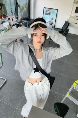 Soft Girl Cropped Hoodie