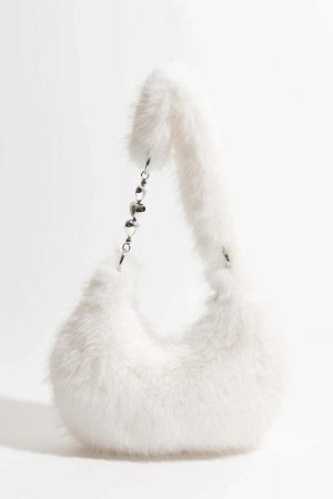 Soft Girl Fluffy Multifunctional Bag