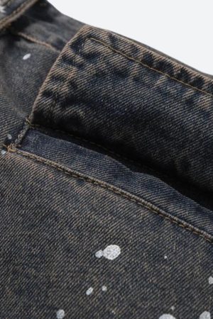 Stained Cargo Jeans